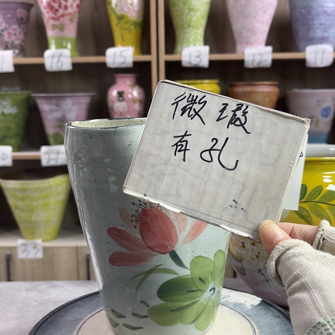 景德镇陶瓷花盆花盆