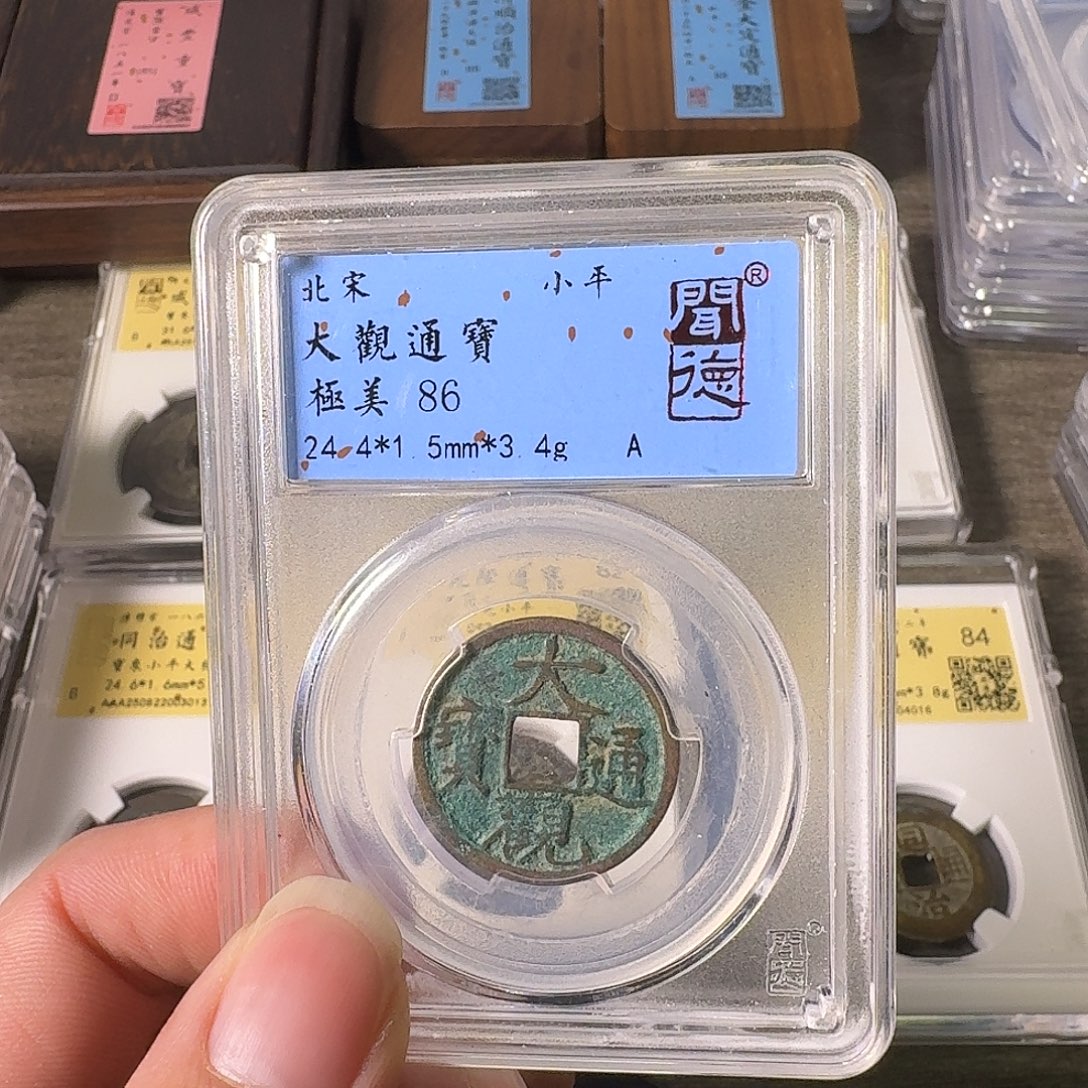 铜A闻博文化大观通宝