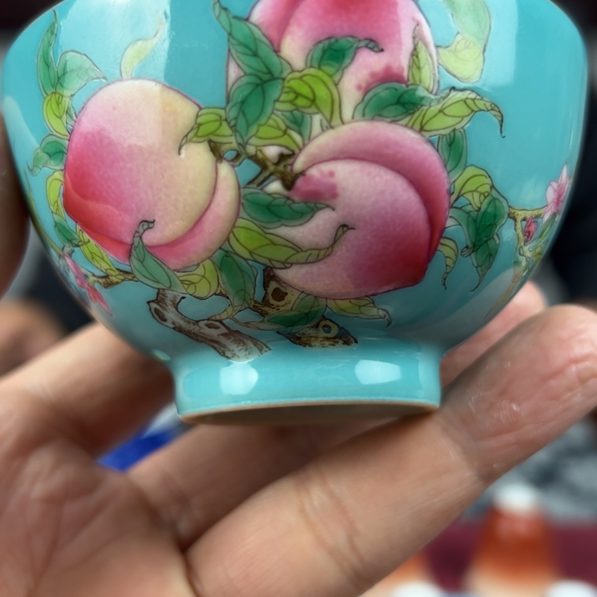 【闪购商品】摆件五桃主人杯子