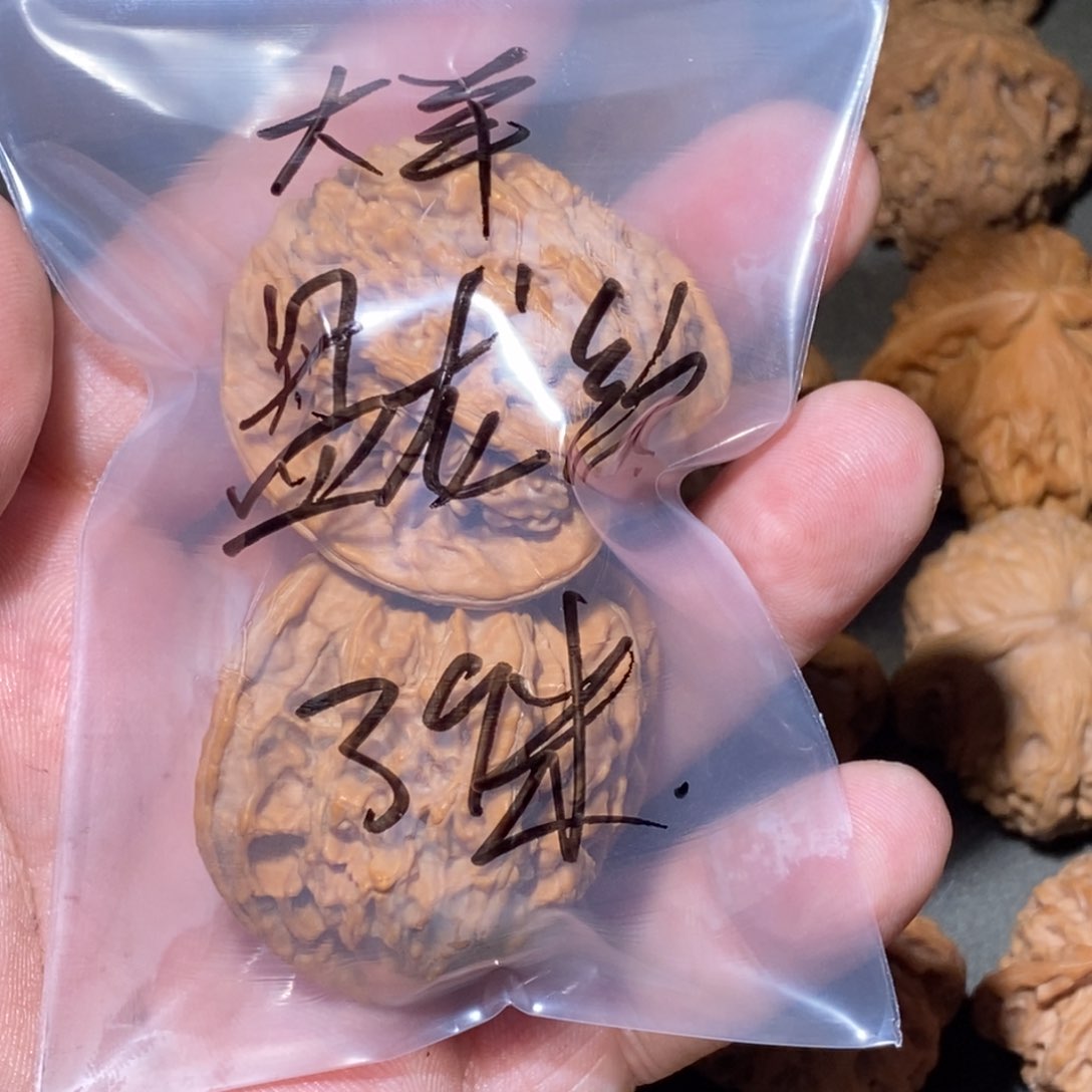 文玩核桃吊坠大*盘龙纹