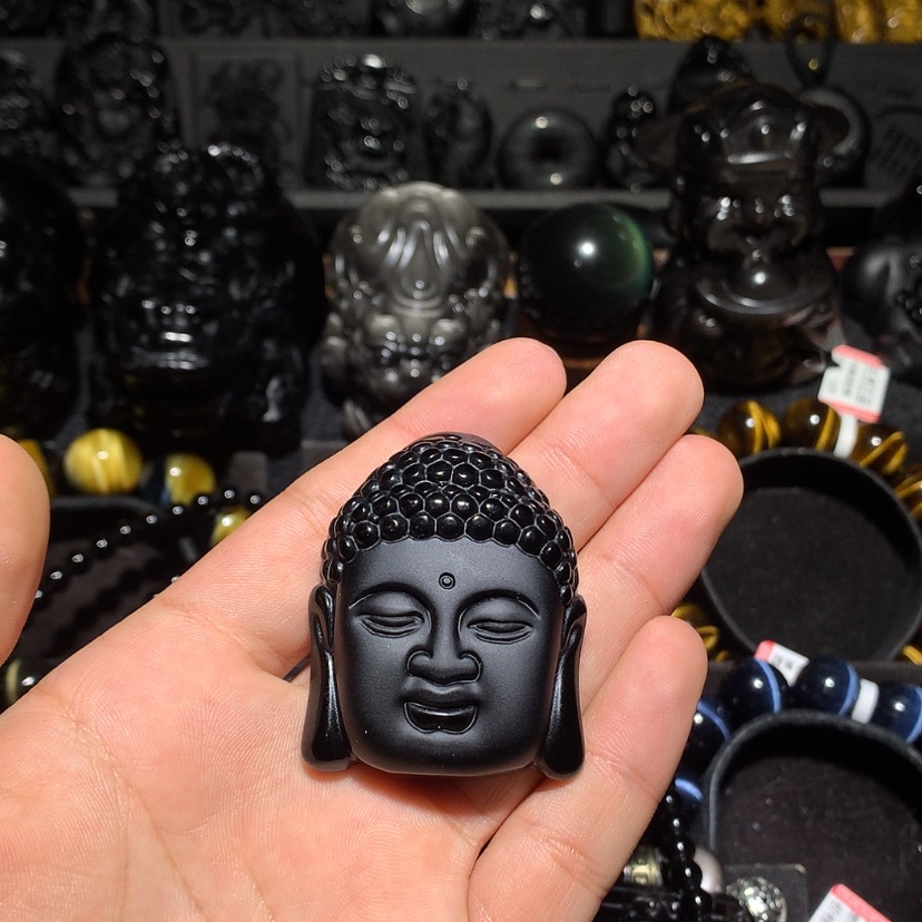 【闪购商品】未镶嵌黑曜岩珠宝奇石