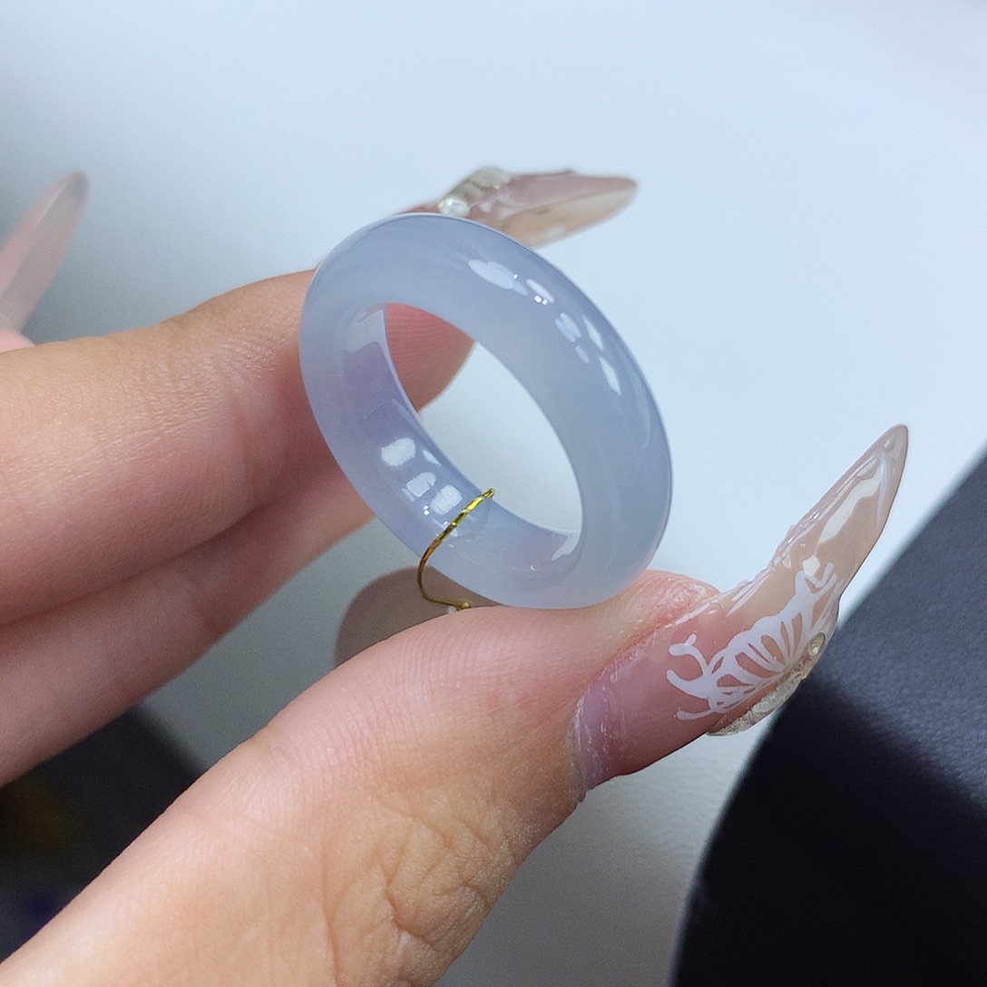 翡翠戒指未镶嵌1516圈