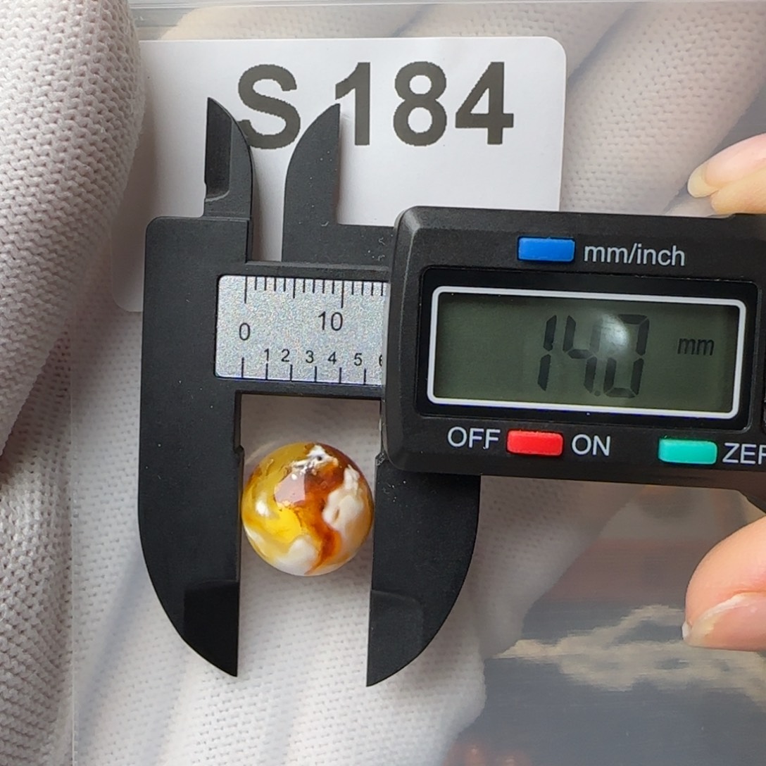 琥珀裸石未镶嵌14尺寸