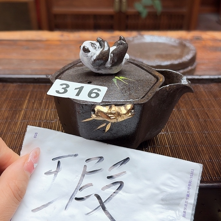 纯手工制作粗陶茶具