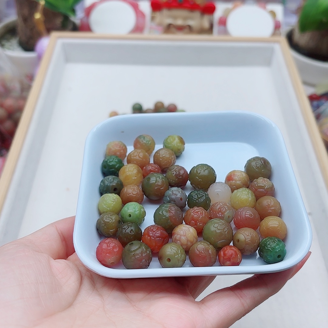 ****杨玛瑙/玉髓未镶嵌手链盐源13