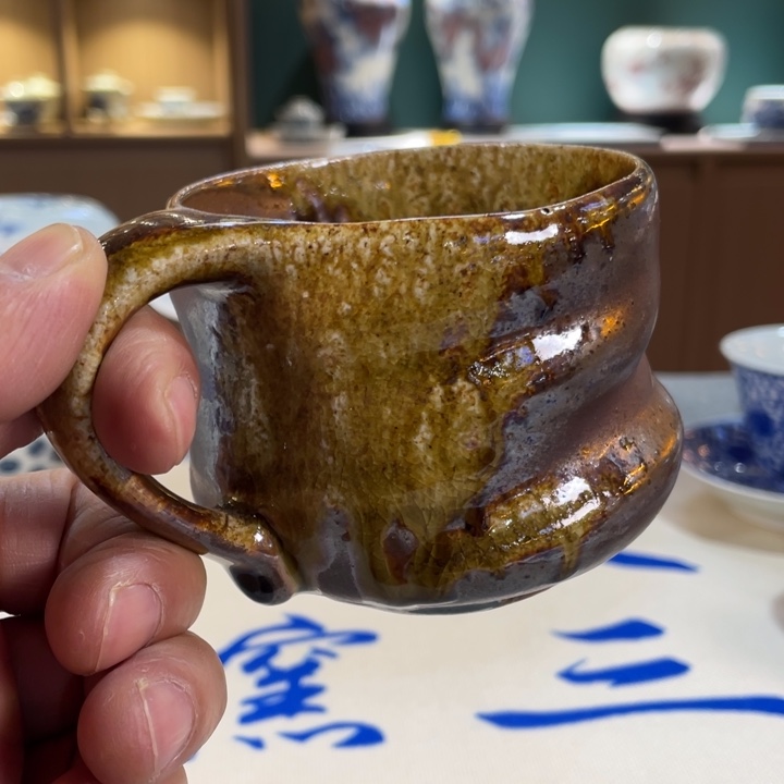 杯天三柴窑古法烧制