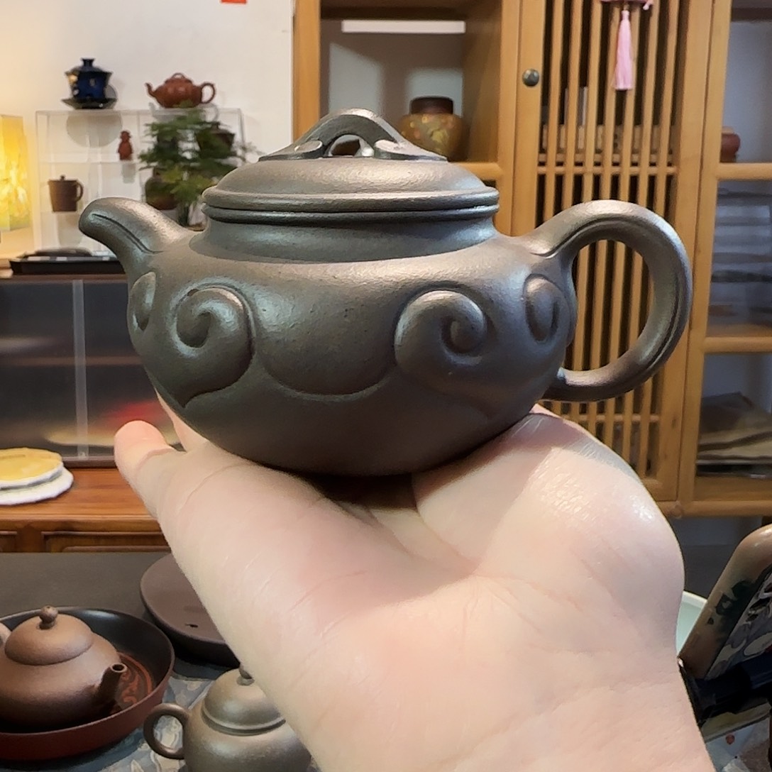 茶壶紫砂仿古如意