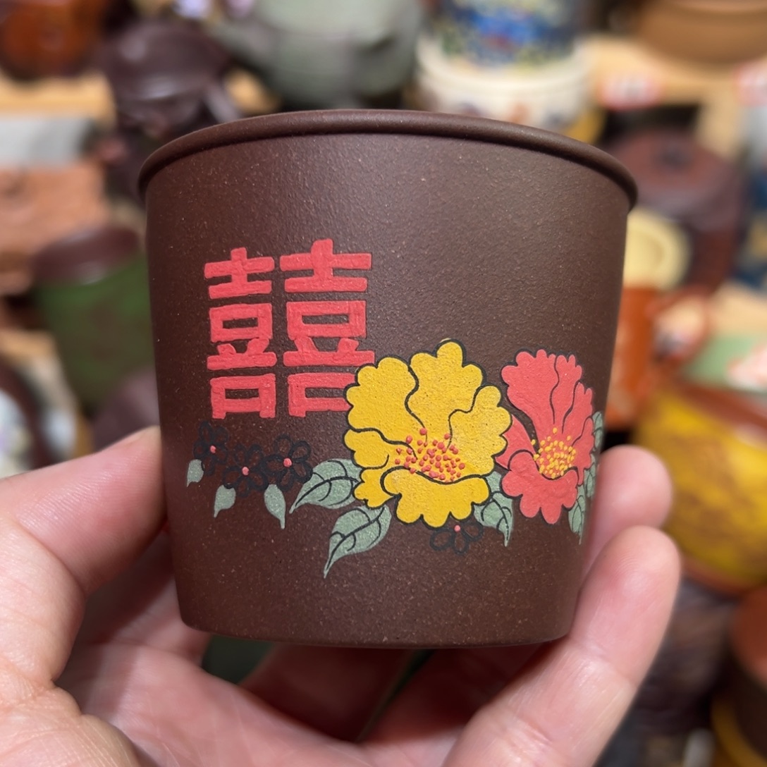 茶杯紫砂宜兴紫砂主人杯