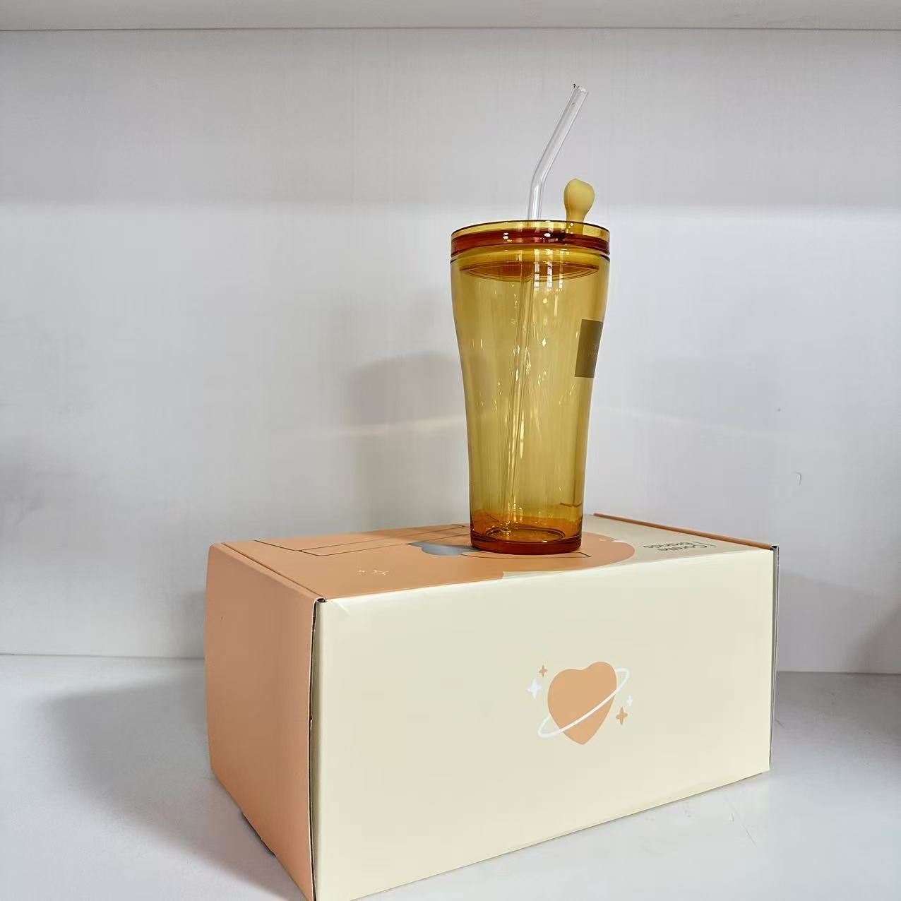 【礼盒】摩瑟DP【KN双口杯】HAZC玻璃花瓶摆