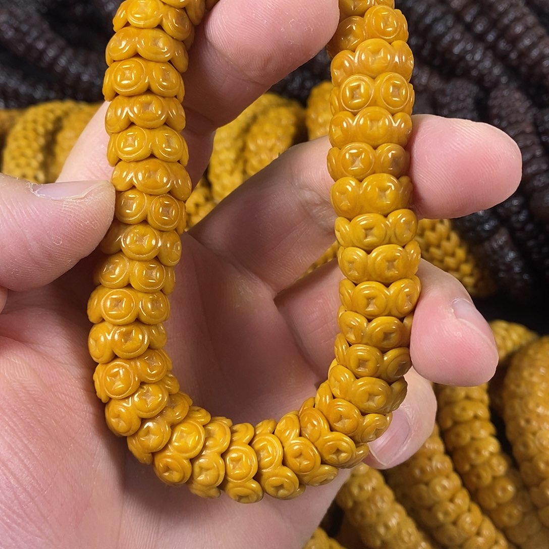 猴头核桃手串猴头钱币14自玩