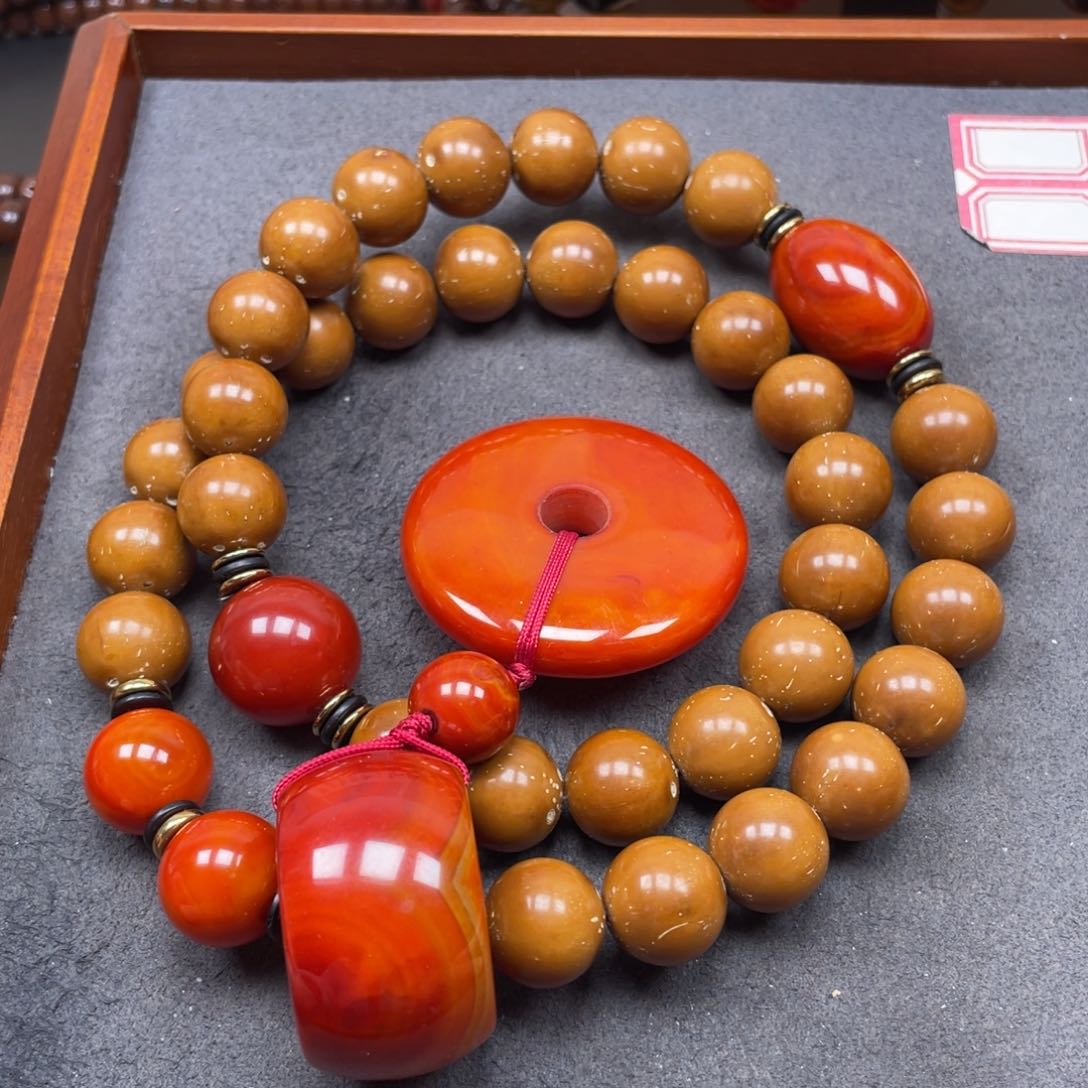 菩提把件未镶嵌紫金鼠