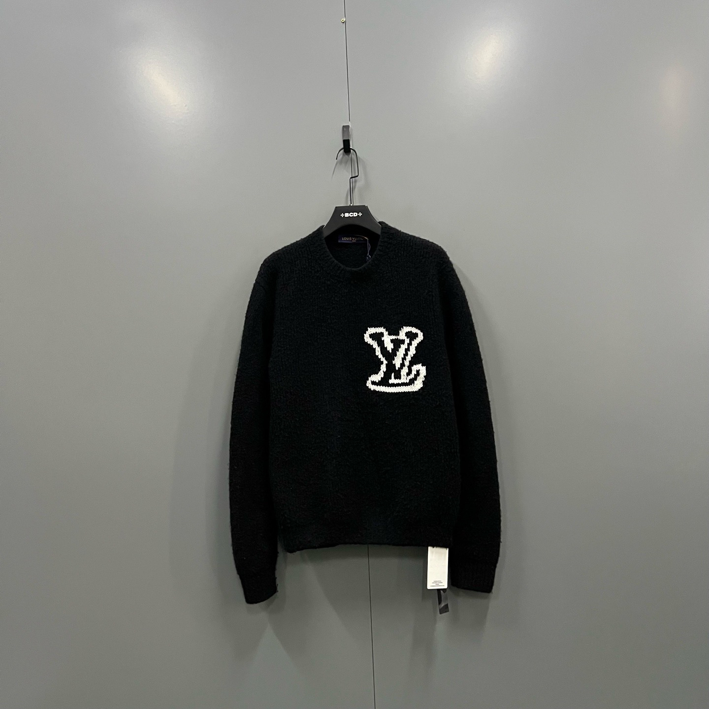 未使用 LouisVuitton/路易威登 (ll) 嵌花针织毛衣 M码/017469
