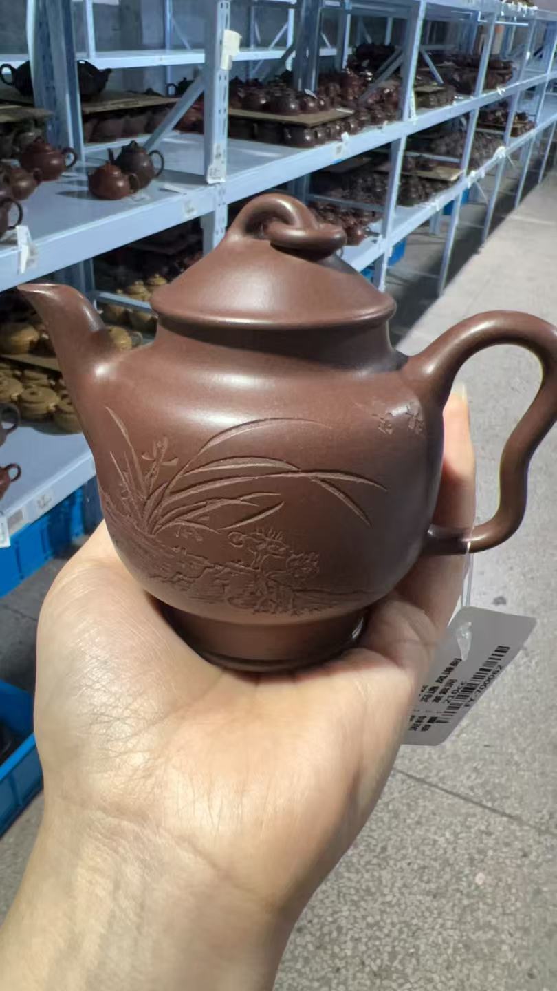 佳器甄选全手工紫砂壶卿云