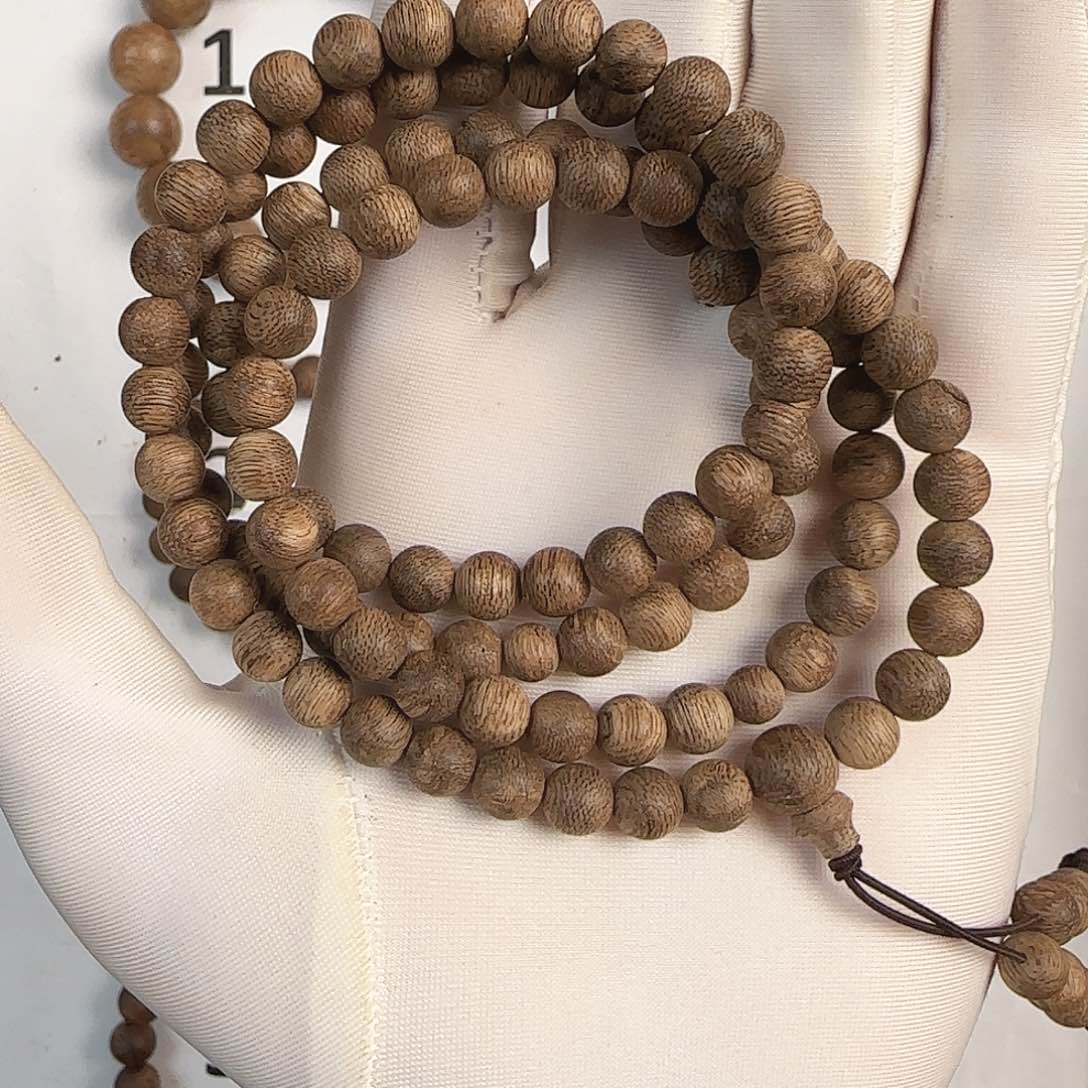 沉香手串07文莱蛇皮纹沉香手串