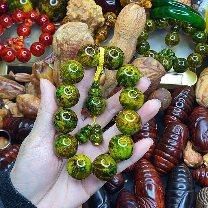 琥珀木琥珀木文玩手串