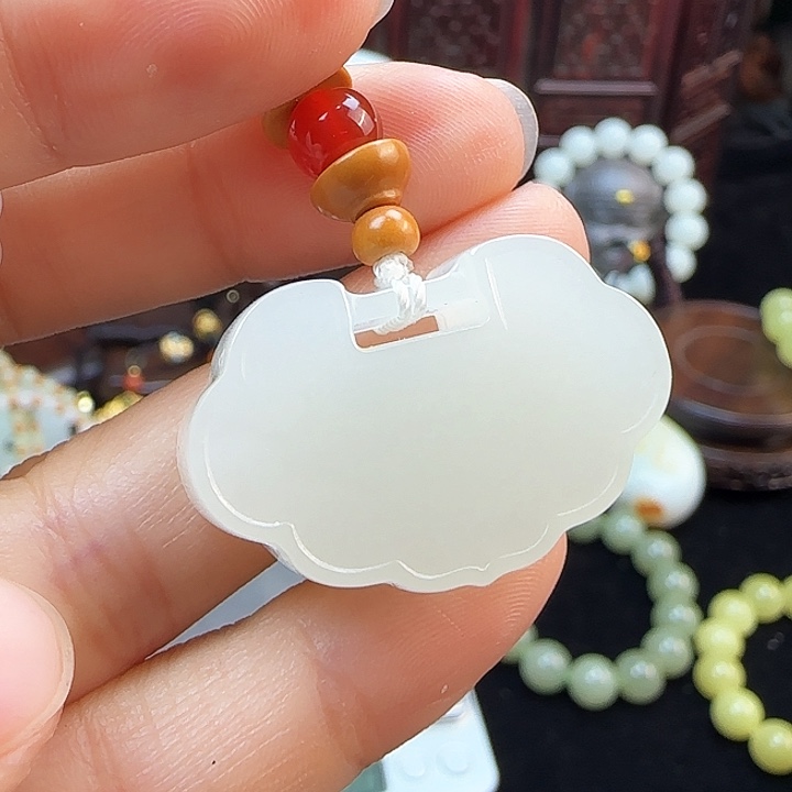 和田玉挂件未镶嵌定制发货