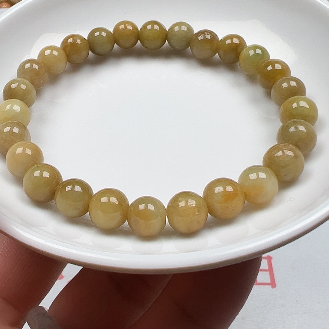 翡翠手链未镶嵌博****货货主老华