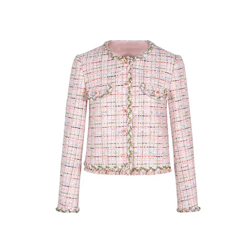 【诗语专属】商场同款春秋新品精致优雅小香风外套N202A41562A