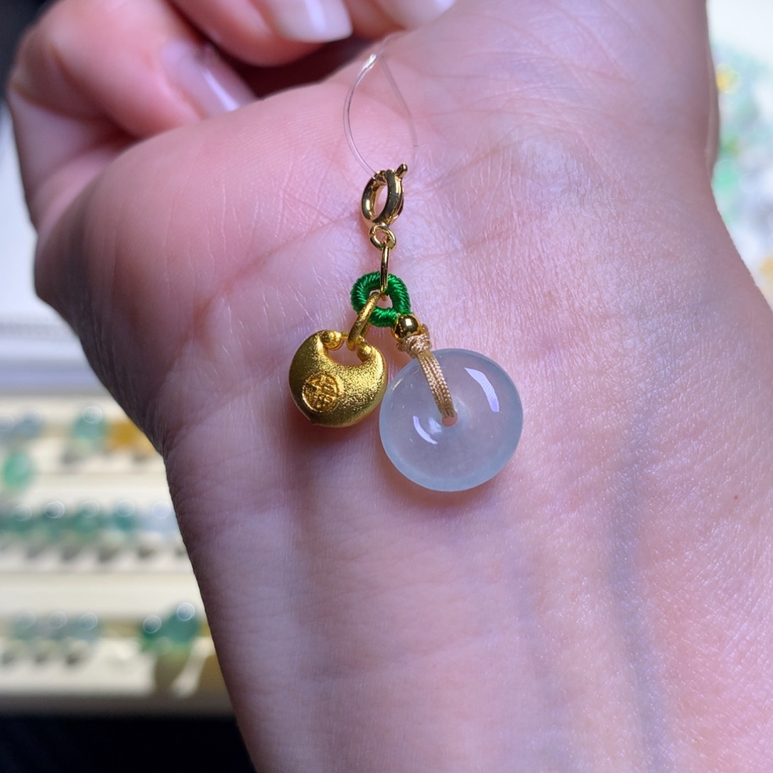 未镶嵌手链翡翠翡翠滴溜