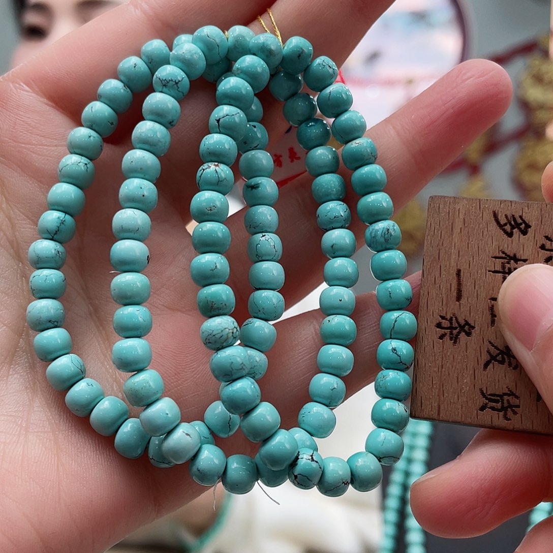 绿松石手串未镶嵌