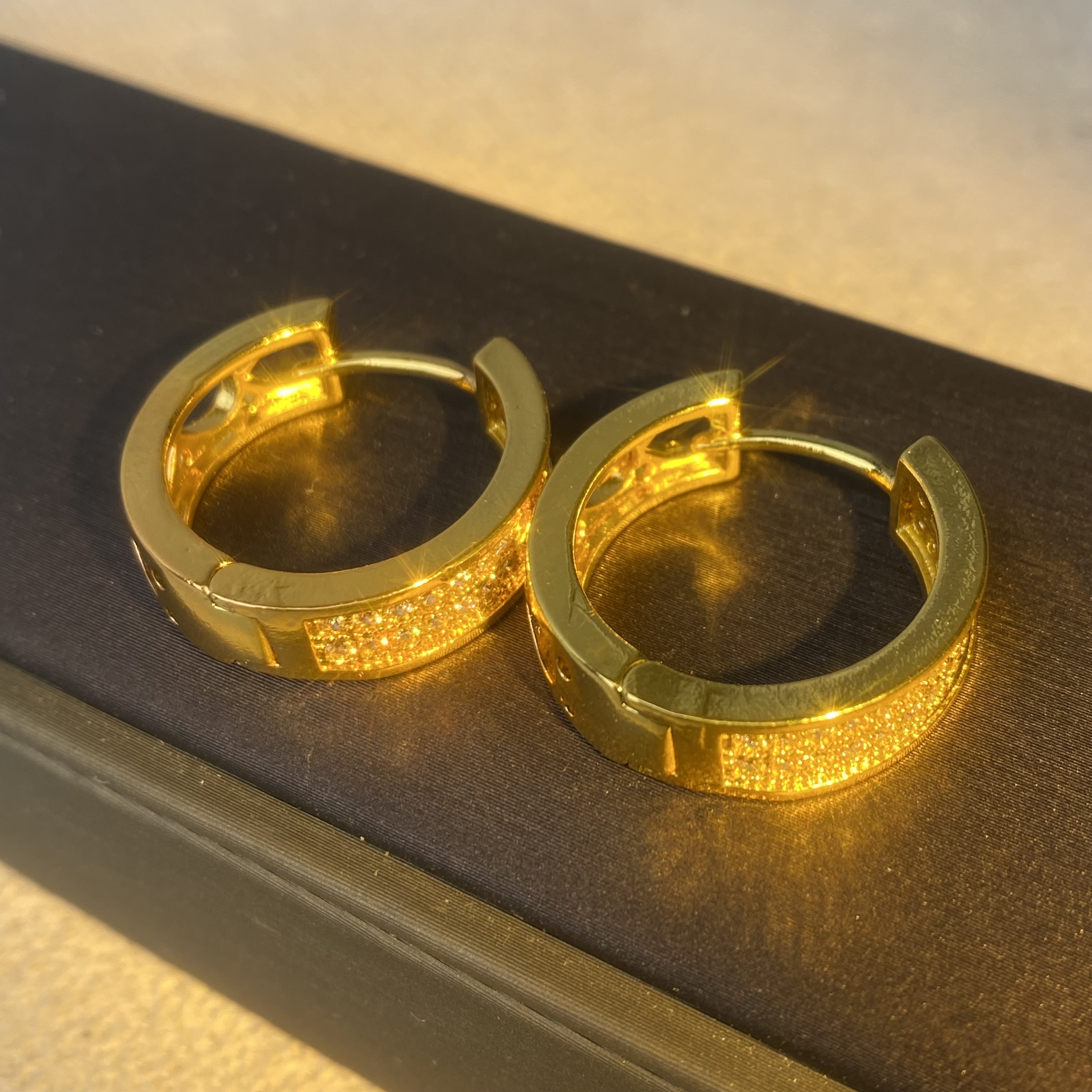 6714【耳环】轻奢精品金色女士耳环