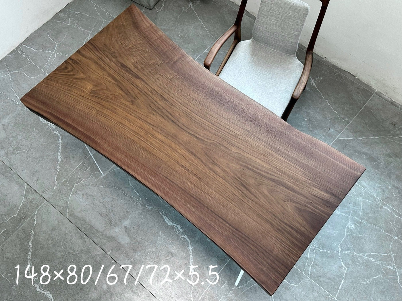 北美黑胡桃（独板）148*75*5.5 全新升级木蜡油涂装【肌理感工艺】