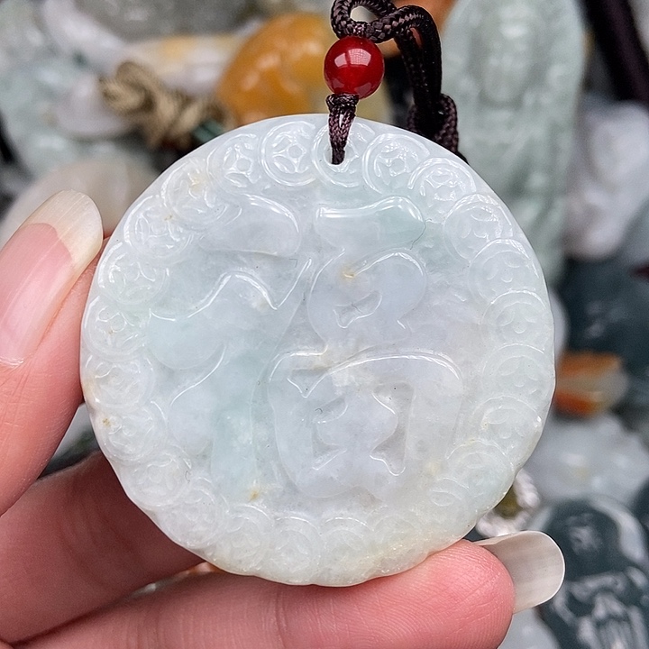 颈饰未镶嵌翡翠翡翠