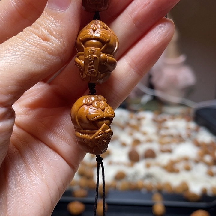橄榄核吊坠平安喜乐福