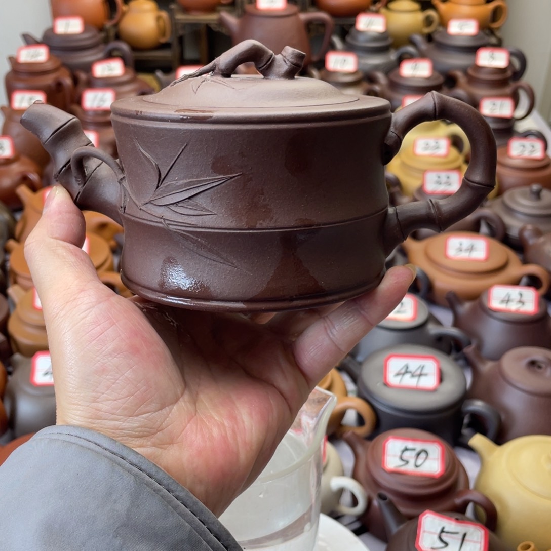 茶壶紫砂宜兴紫砂半手工