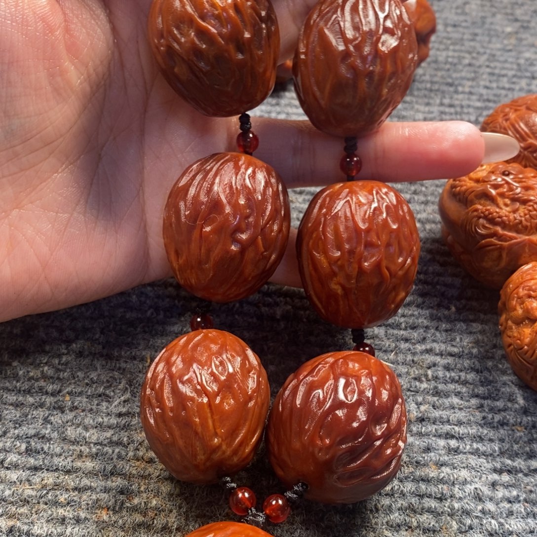 ****)橄榄核手串/手链玉华大枣