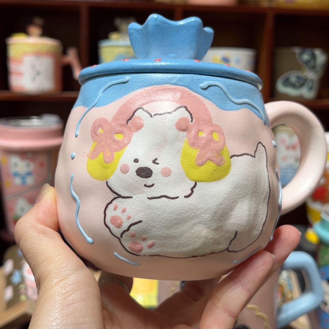 陶杯子景德镇陶瓷马克杯