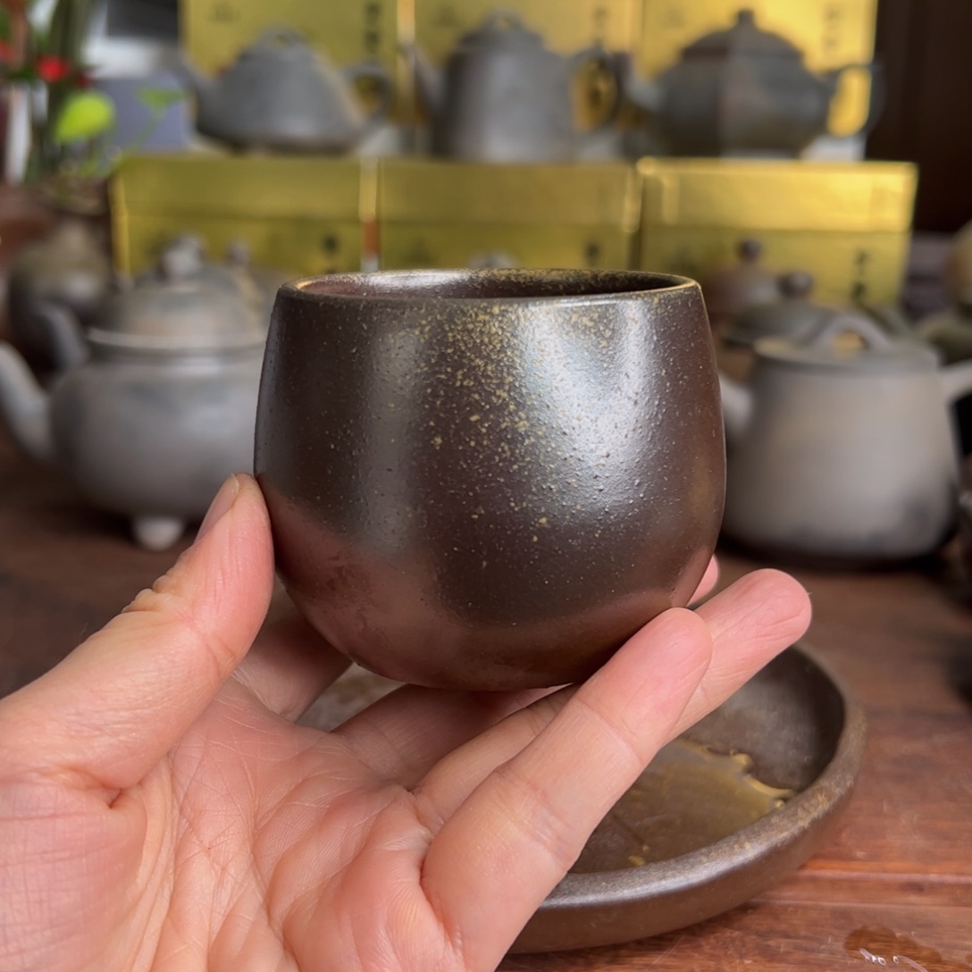 贵台龙窑柴烧茶壶A59