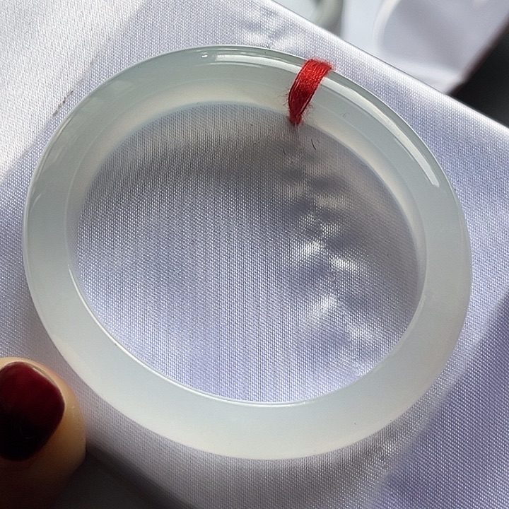 翡翠未镶嵌手镯52贵妃