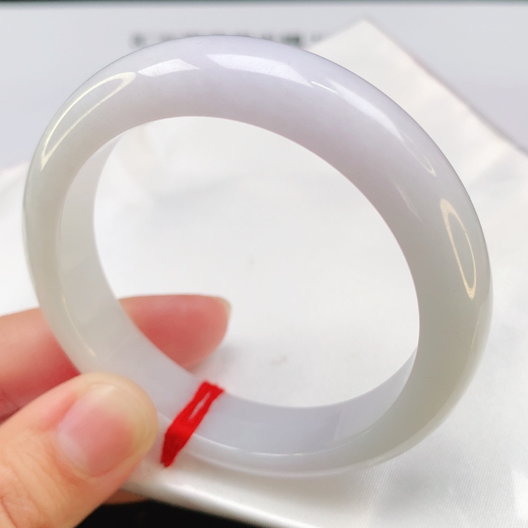 翡翠未镶嵌手镯55.7圈口