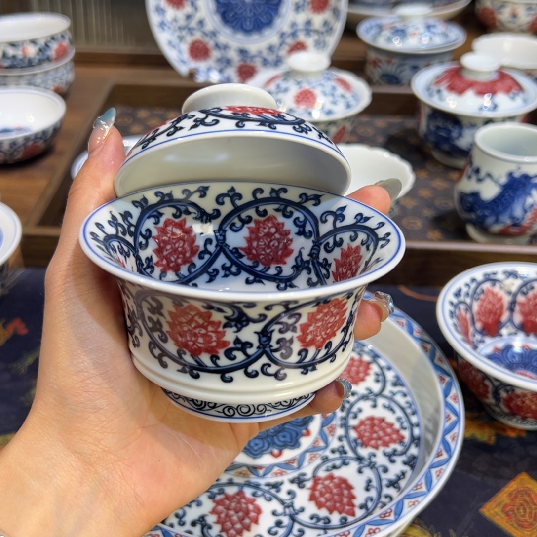 景德镇茶器百宝箱陶瓷