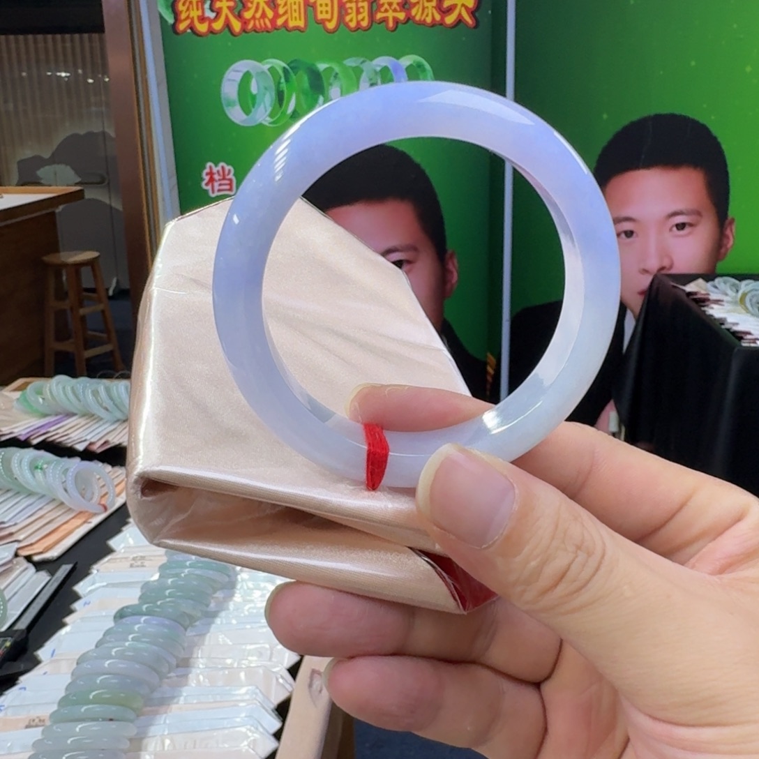 翡翠手镯未镶嵌纯天然缅甸翡翠A货