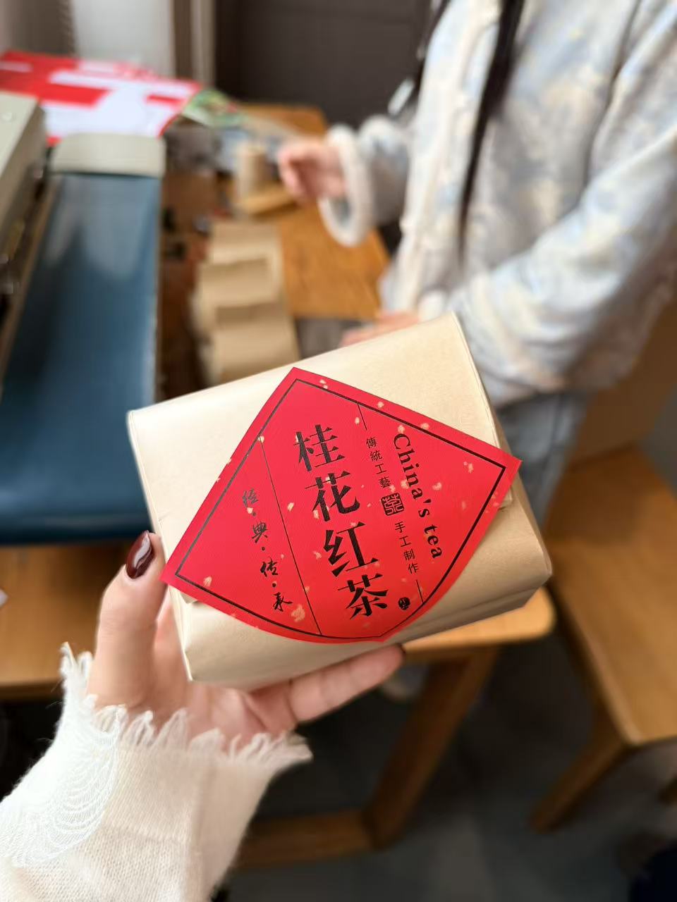 三更甄选|甄选桂花红茶   红茶