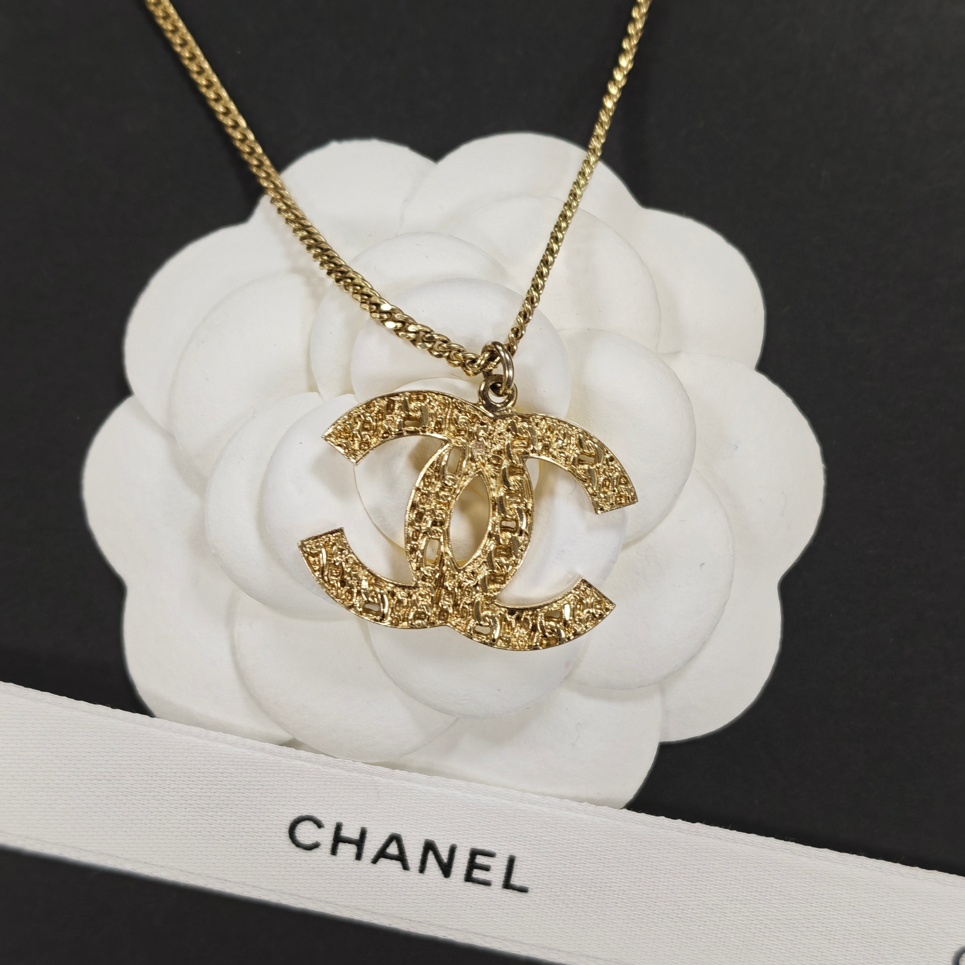 未使用 Chanel/香奈儿 项链时尚百搭镂空浮雕