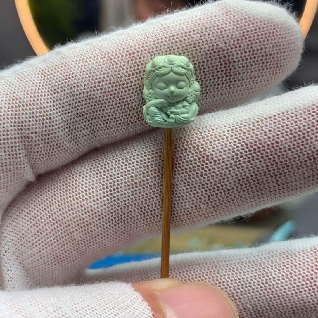 绿松石挂件未镶嵌