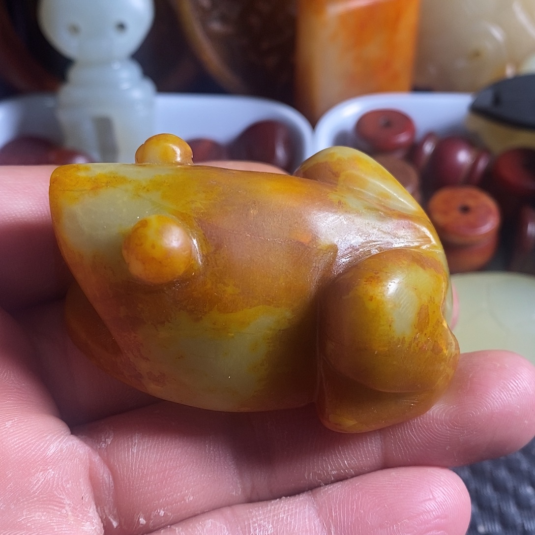 蛇纹石玉合金颈饰