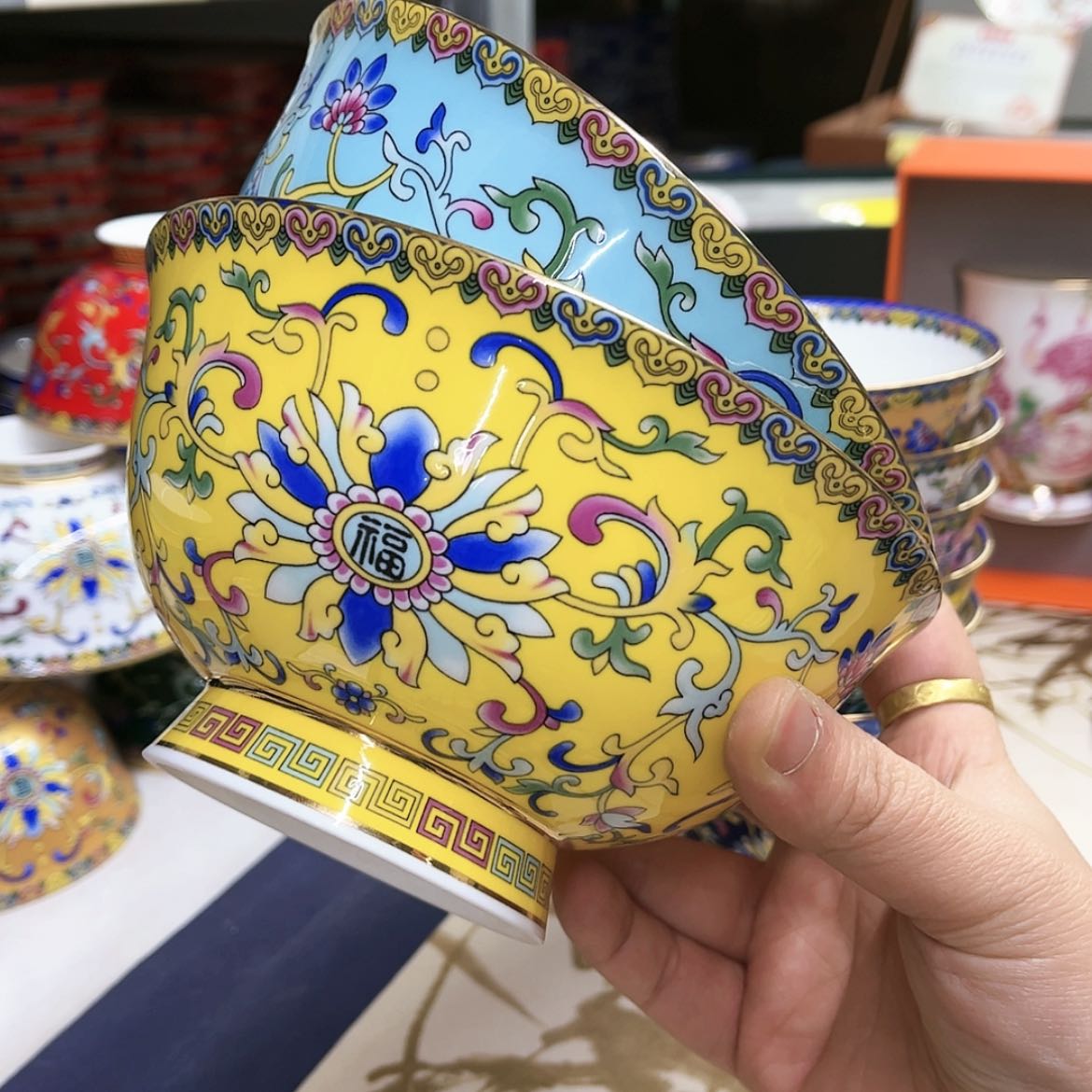 【闪购商品】骨瓷6英寸2混。。。。。。。