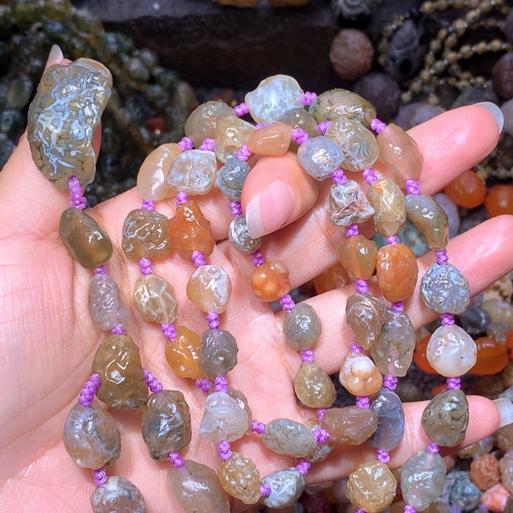 玛瑙/玉髓珠宝半成品未镶嵌