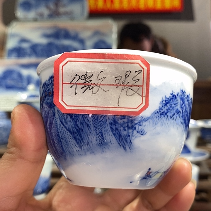 杯舅*你景德镇手工手绘陶瓷，高亮兴老师作品
