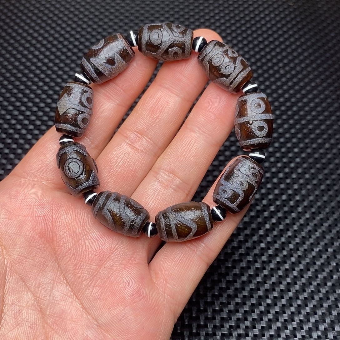 路***】玛瑙/玉髓未镶嵌手链