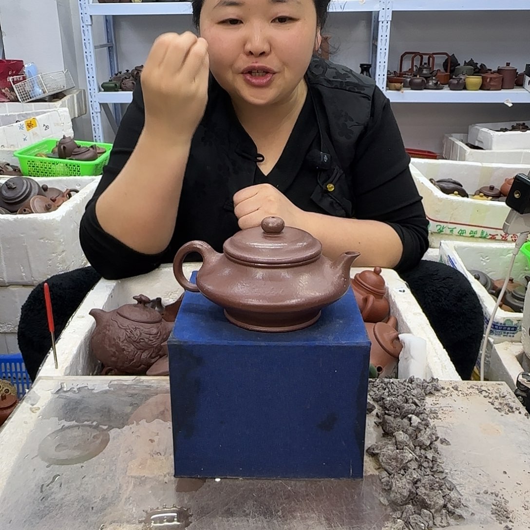 紫砂茶壶宜兴紫砂壶瑕疵处理