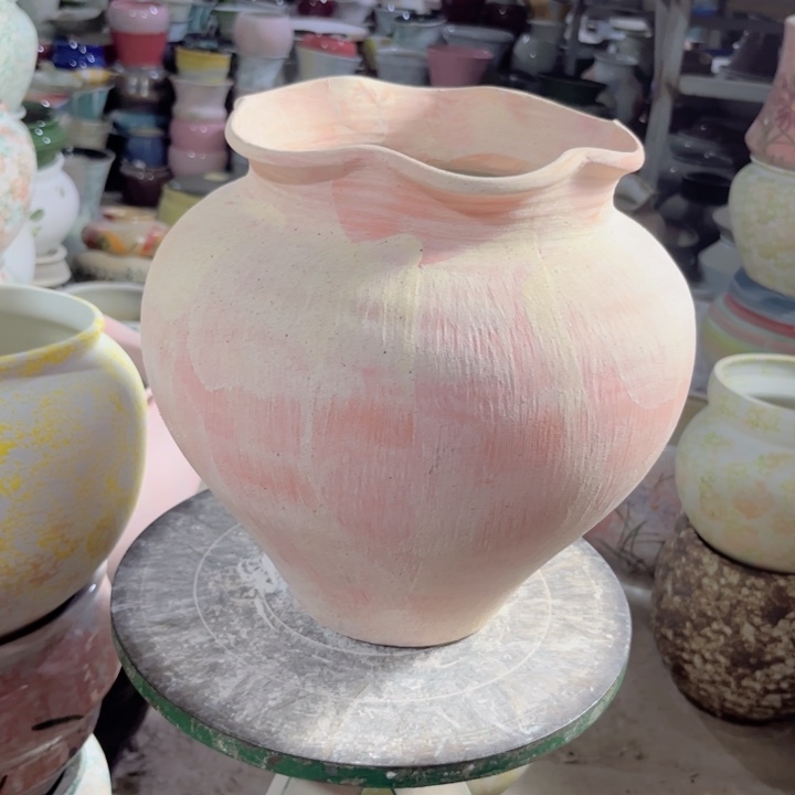 瓷片口15高23无孔景德镇陶瓷