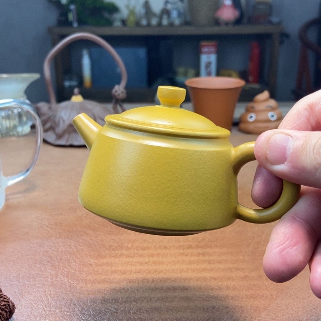 紫砂茶壶金钟紫砂壶