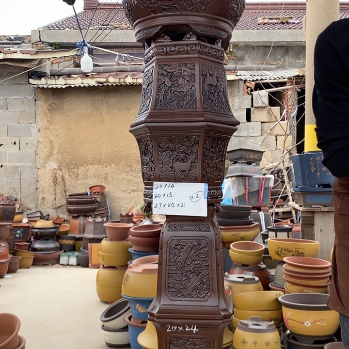 红陶紫砂器，紫砂器，