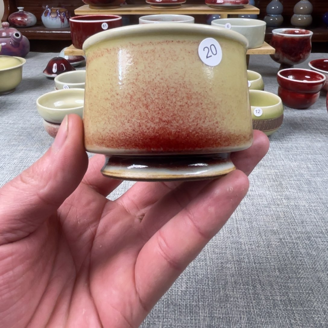 瓷片纯手工制作……钧瓷……