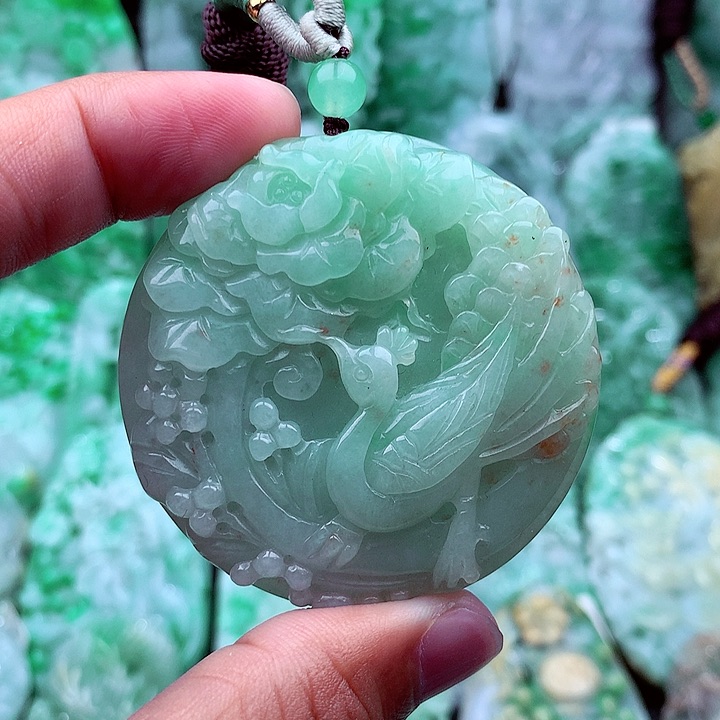 翡翠吊坠(不含链)未镶嵌